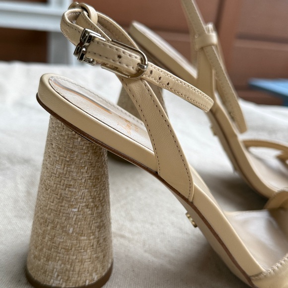Sam Edelman Beige Strappy Heels - Picture 4 of 11